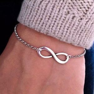 3/$30 Silver Infinity Bracelet